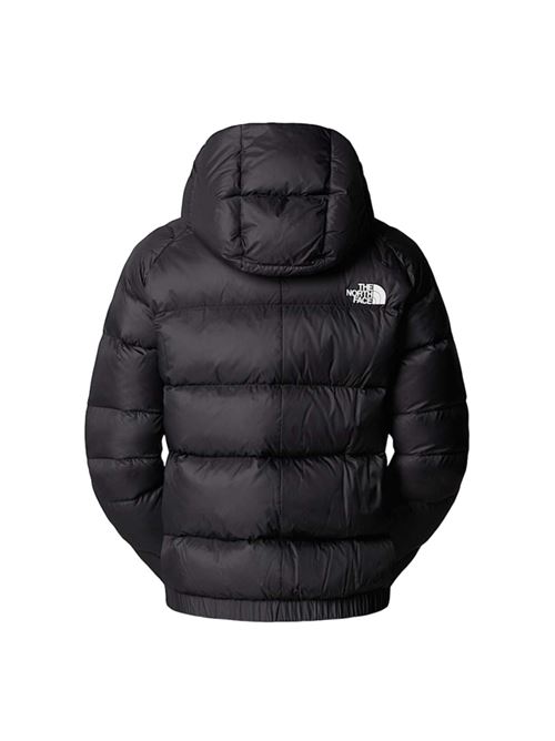 Giacca da donna imbottita in piuma d'oca, corta, cappuccio, colore black. THE NORTH FACE | NF0A8E75JK31